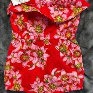 Gap Matching Sets - NWT GAP Girls Floral Romper 3T Gap Matching Sets - NWT GAP Girls Floral Romper 3T